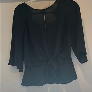 Elegant Black Women's Top